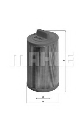 Mahle/Knecht LX 1277 Воздушный фильтр
